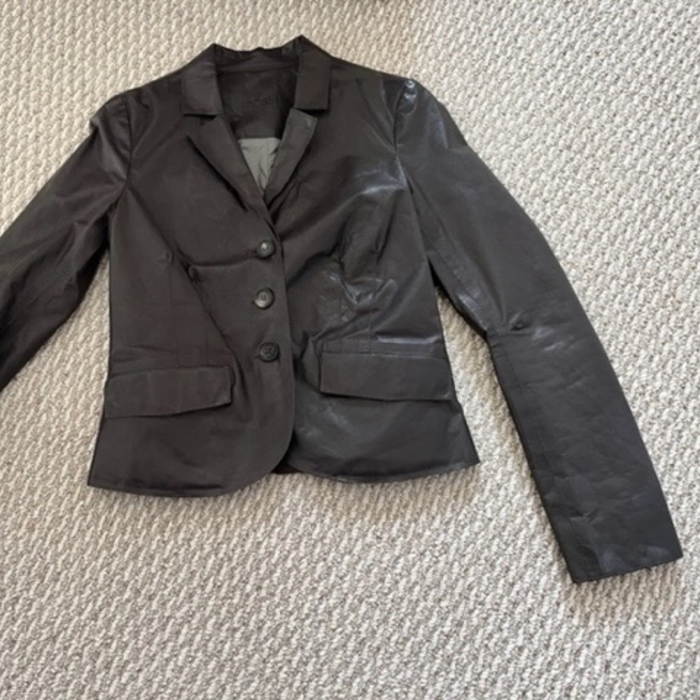 M0851 Brown Aniline Leather Jacket